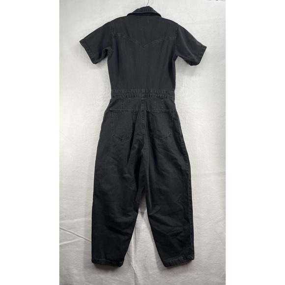 New Free People Marla Jumpsuit  Denim Jumpsuit Coverall - Picture 6 of 10